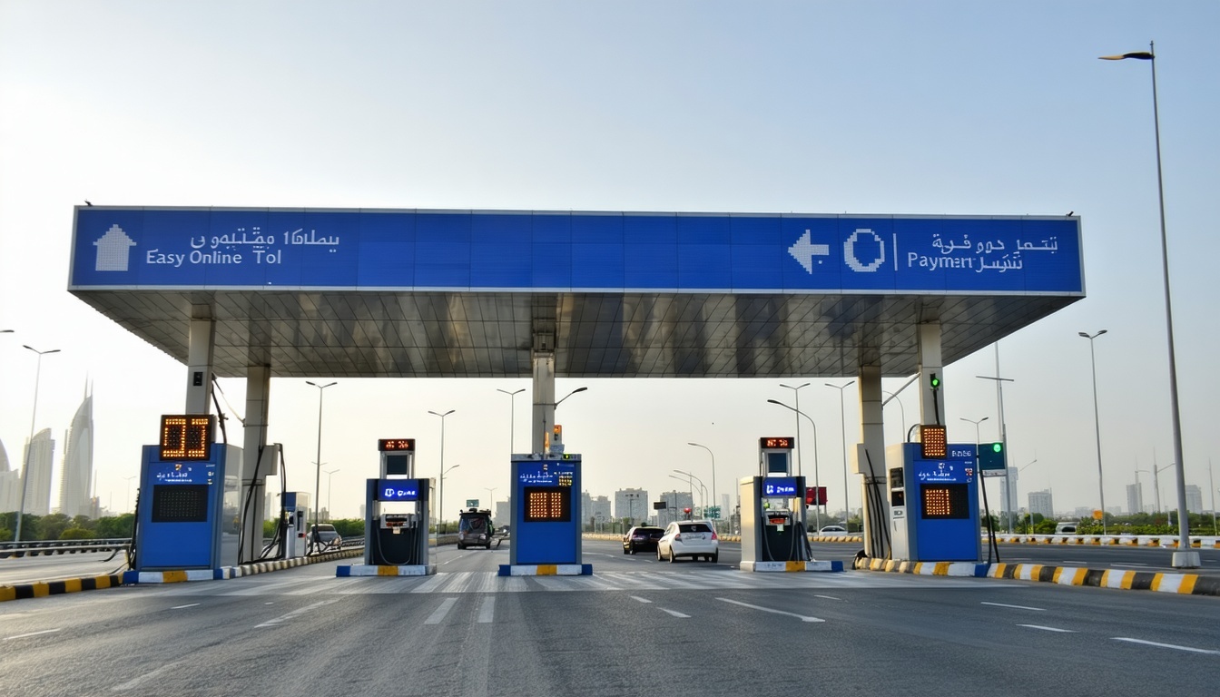 Easy online toll payment system in Dubai