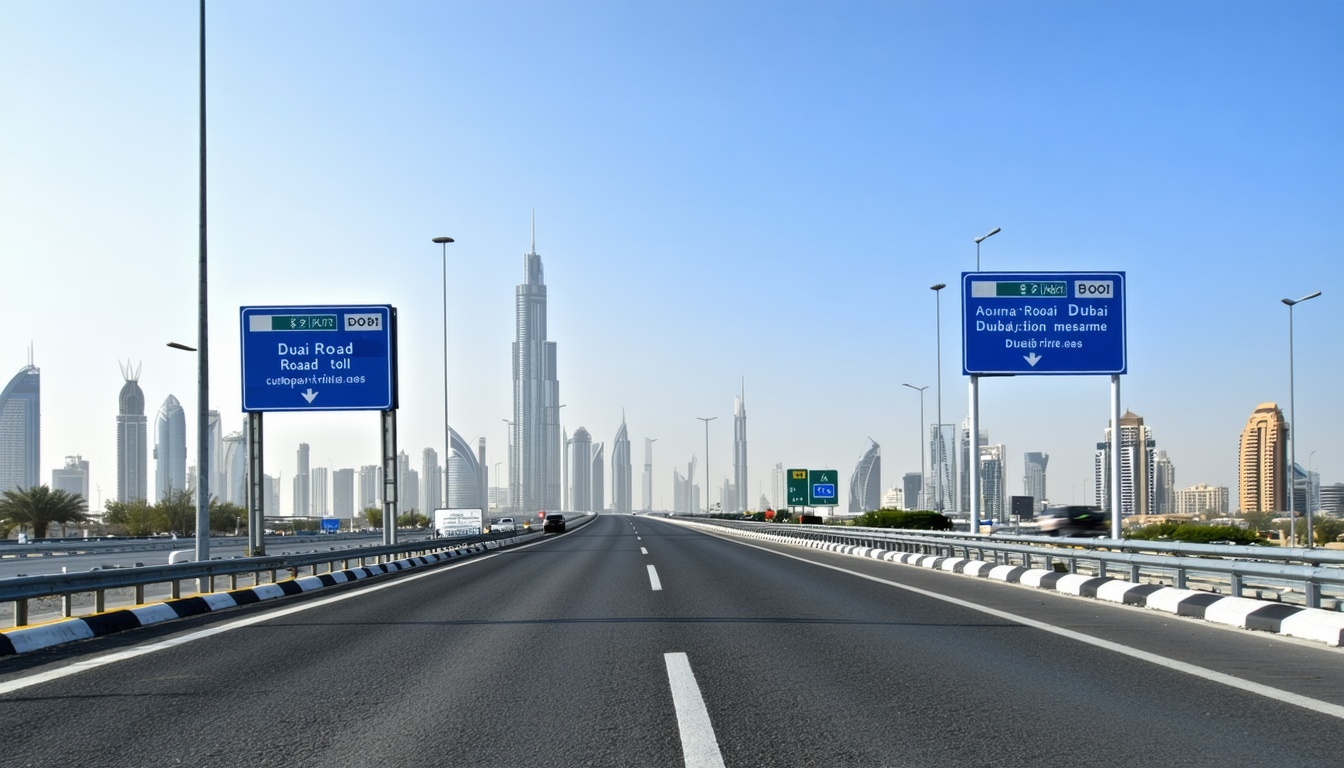 Customer support for Dubai road toll services